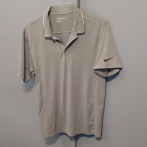 Nike Golf Polo, Size Small, Grey